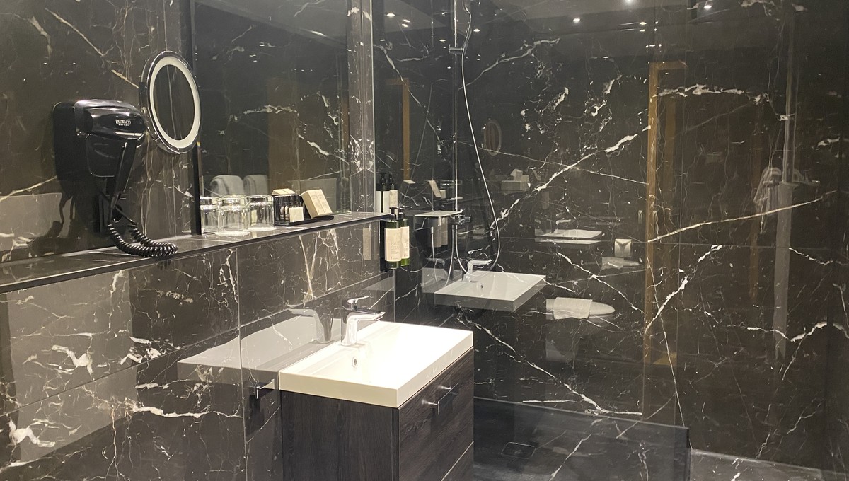 Badezimmer Golfhotel Serrahn
